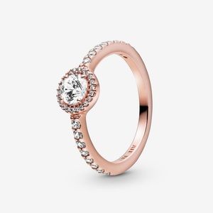 Pandora Classic Sparkle Halo Ring